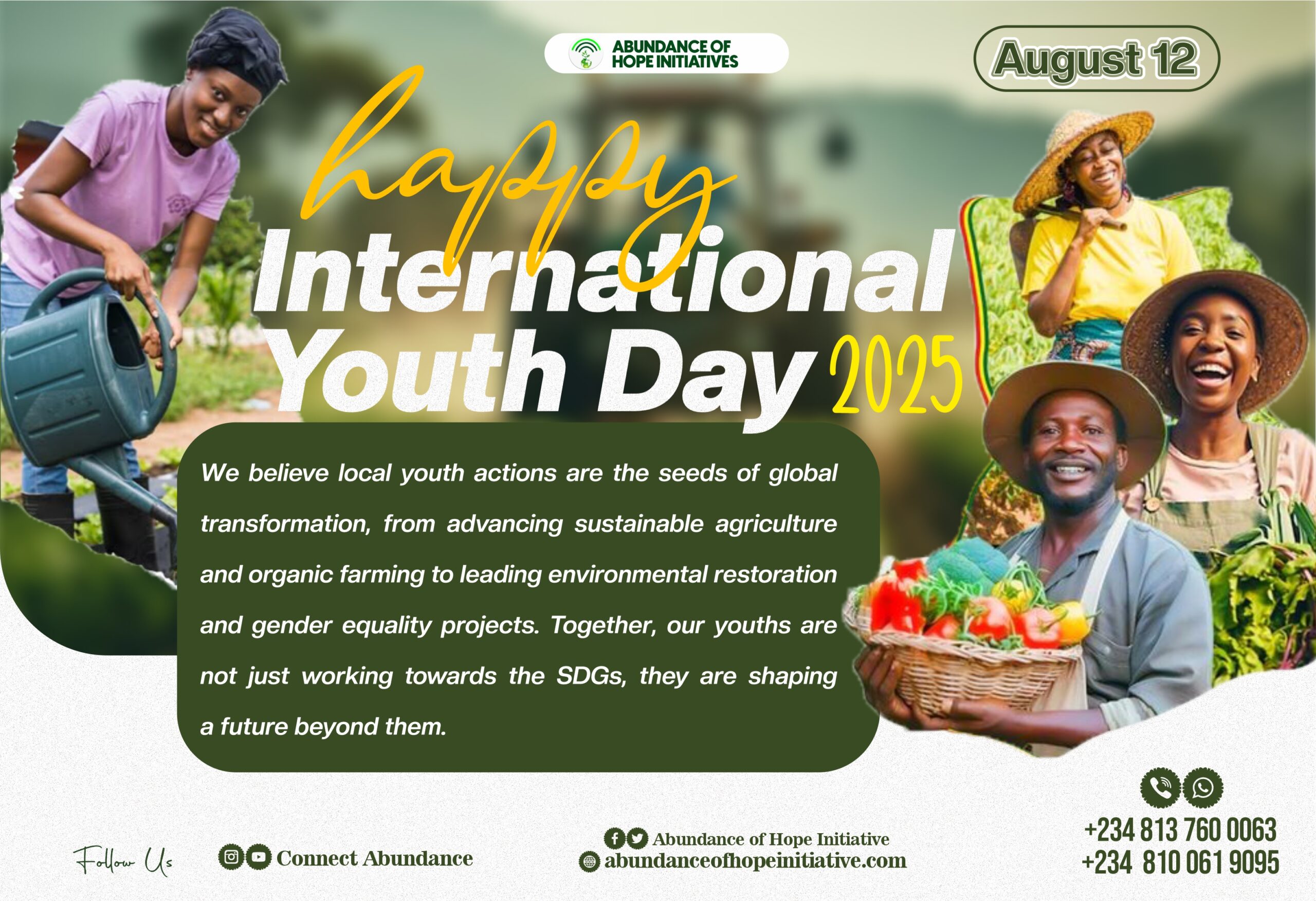 Local Youth Actions for the SDGs